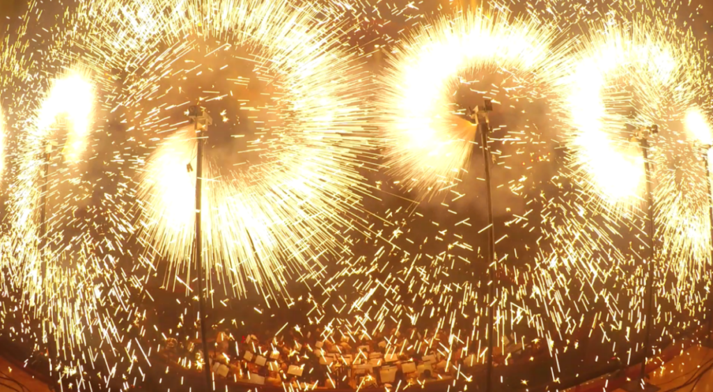 pyrotechnic effects